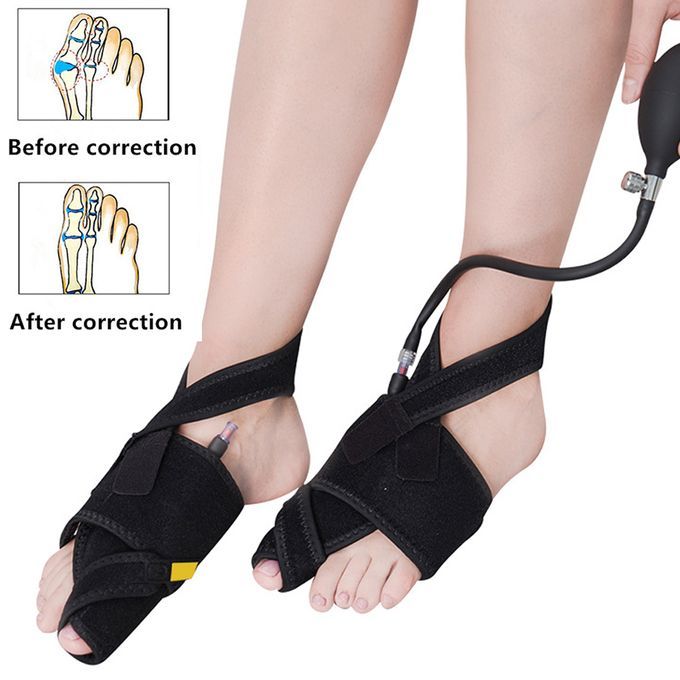 1Pair Bunion Corrector Hallux Valgus Protector Toe Separator