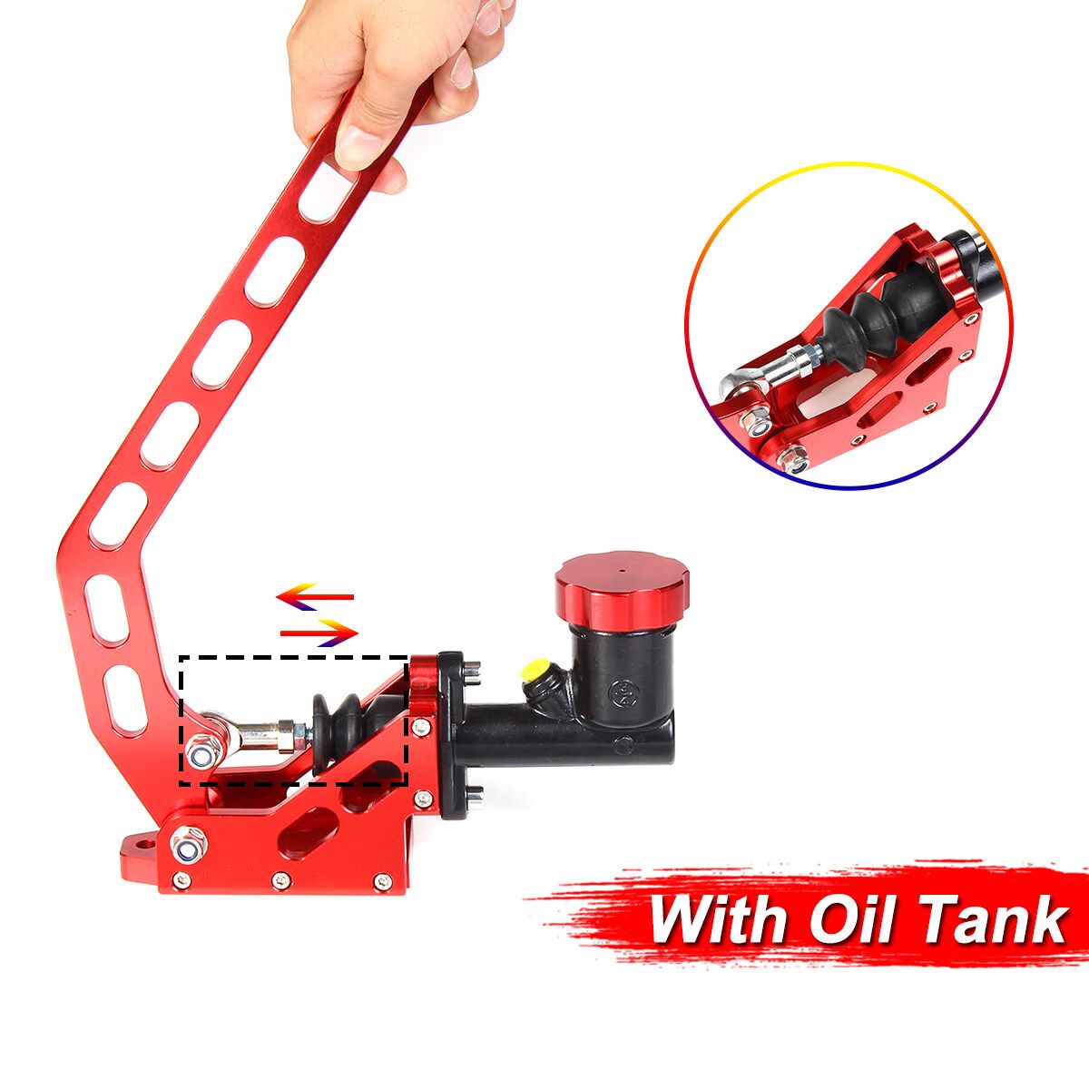 NEW Hydraulic Drift Hydro E-Brake Racing Handbrake Lever Gear Locking Oil Tank
