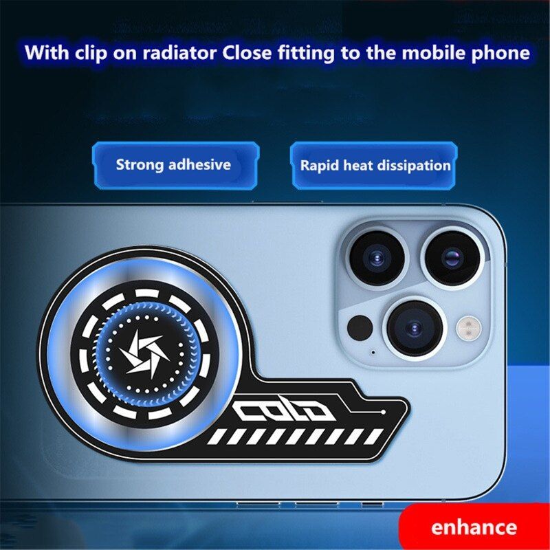 Universal Mobile Phone Cooling Plate Heat Sink Expend Cooling Area For Cooling Fans Game Cooler