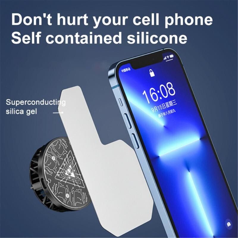 Universal Mobile Phone Cooling Plate Heat Sink Expend Cooling Area For Cooling Fans Game Cooler