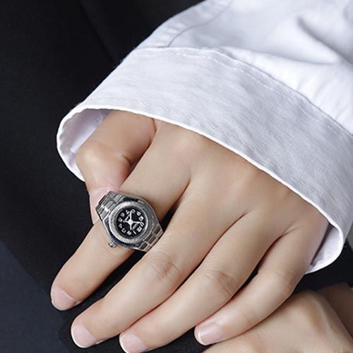 Adjustable Size Will Go Trend Casual Personality Watch Ring