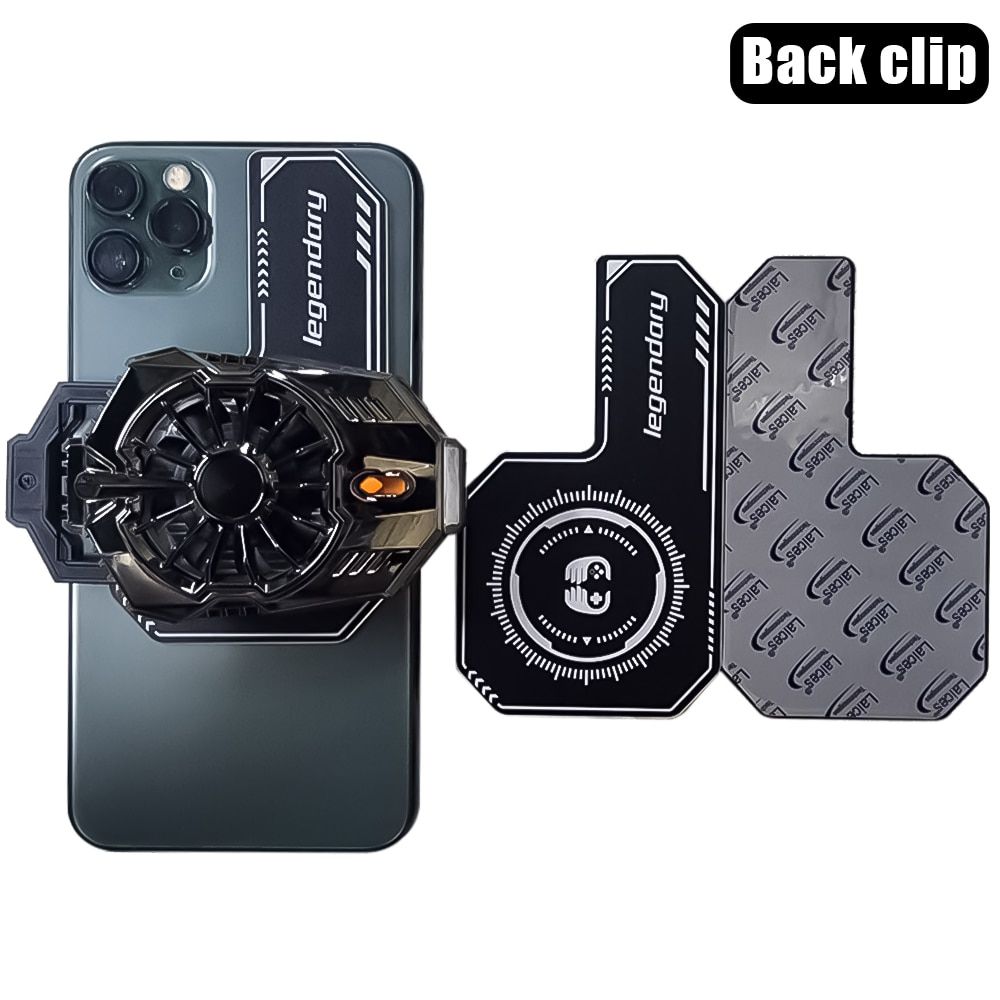 Mobile Phone Heat Sink Stickers Universal Cell Phone Cooler Composite Even Heat Plate Cooling Radiator Magnetic Stickers
