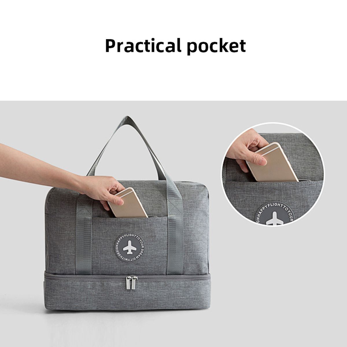 Portable Storage Bag Travel   Daily Use Organizer Bag Case