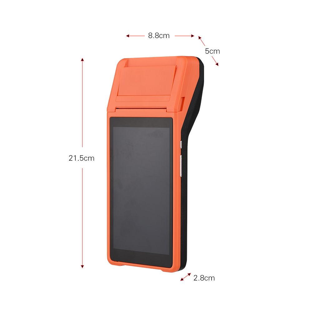 All In One Handheld PDA Printer Smart POS Terminal Wireless