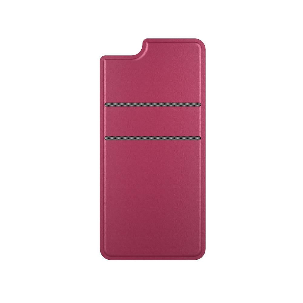 dodocool Ultra-slim Self Adhesive Credit Card Holder 2 Slot Stick-on Wallet for iPhone 7 Plus/7/6s Plus/6s/6 Plus/6 Smartphones Rose Red