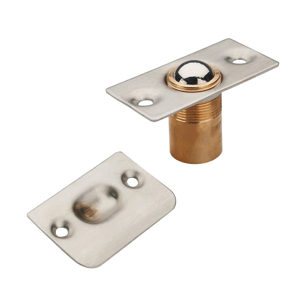 Stainless Steel CATCH Ball Catch Mortice Door Cupboard Spring Roller Latch (Home, Office, Hospital, Hotel, Factory)