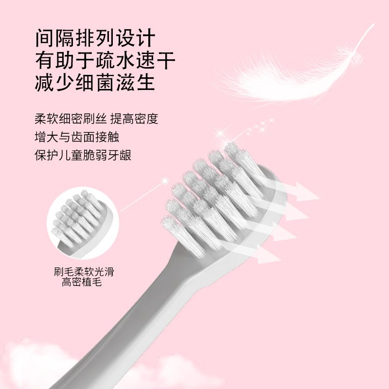 4 Pieces Kids Cartoon Toothbrushes