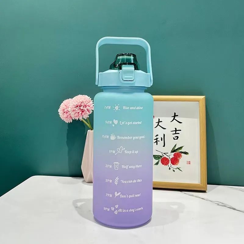 2 Litres Motivational Water Bottle