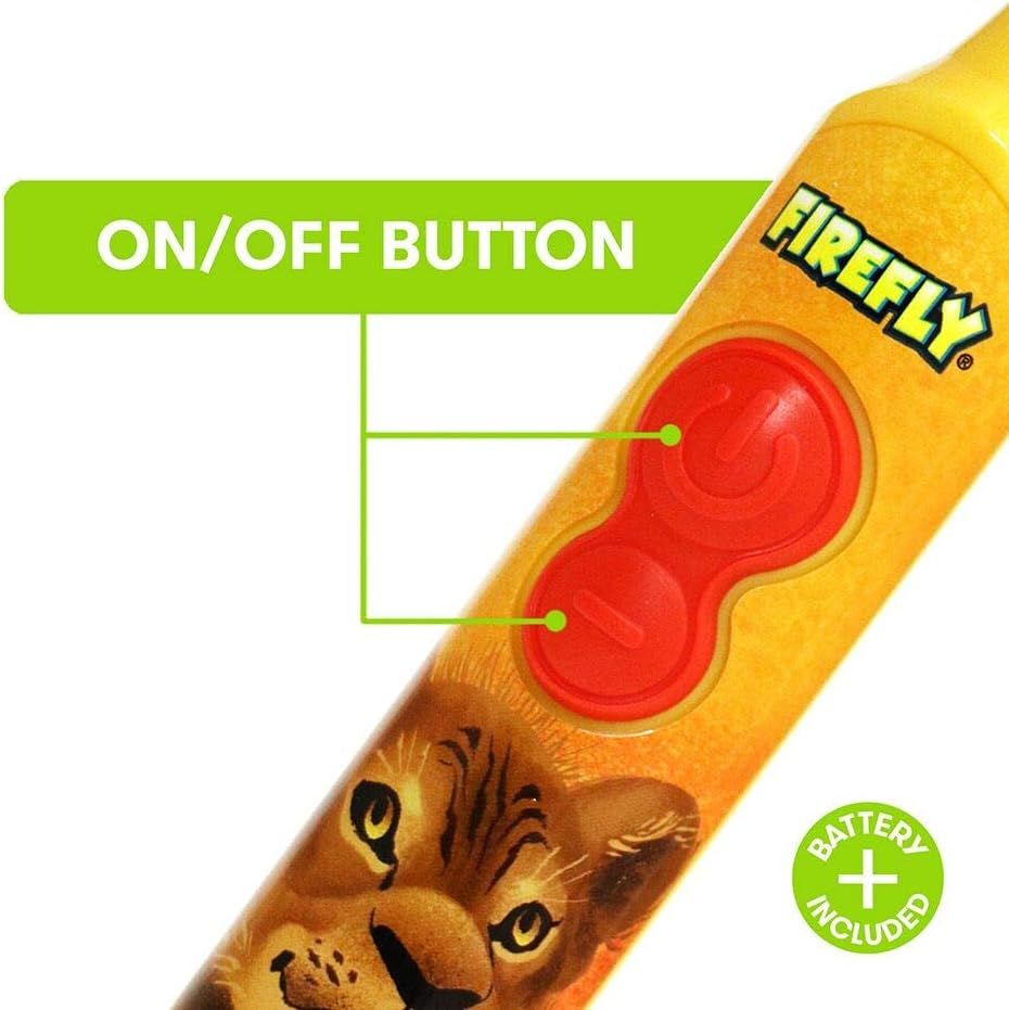 Clean N' Protect Lion King Power Toothbrush With Antibacterial Cover
