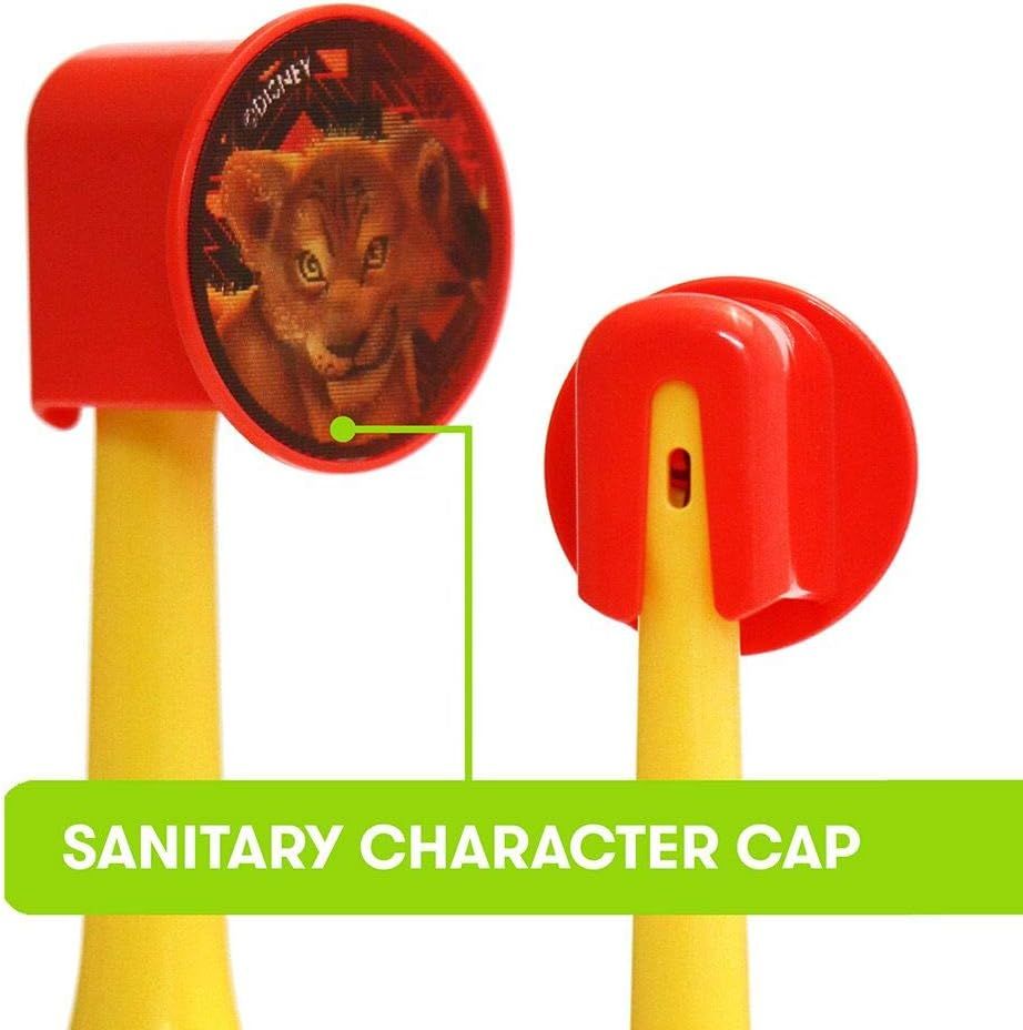 Clean N' Protect Lion King Power Toothbrush With Antibacterial Cover