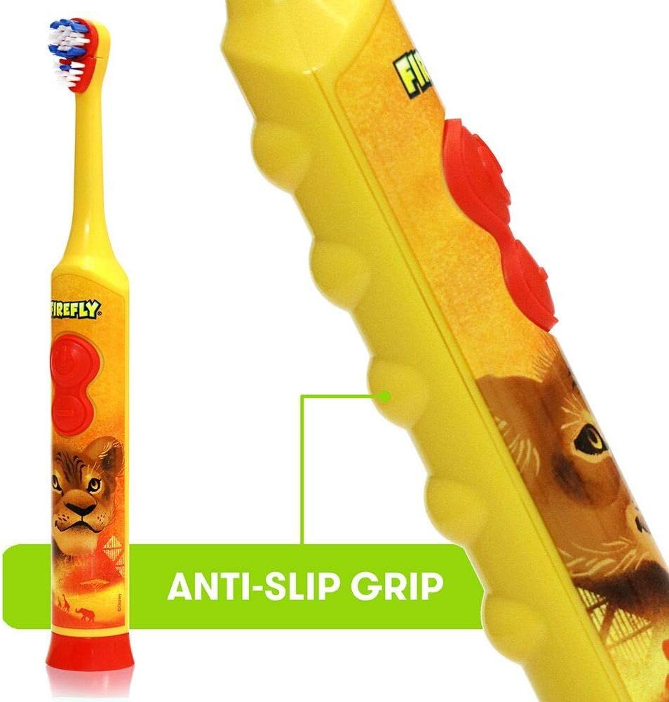 Clean N' Protect Lion King Power Toothbrush With Antibacterial Cover