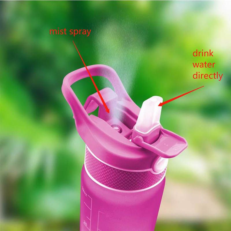1 Litre Air Up Bottle Motivational Fitness Flip- Mug 32oz