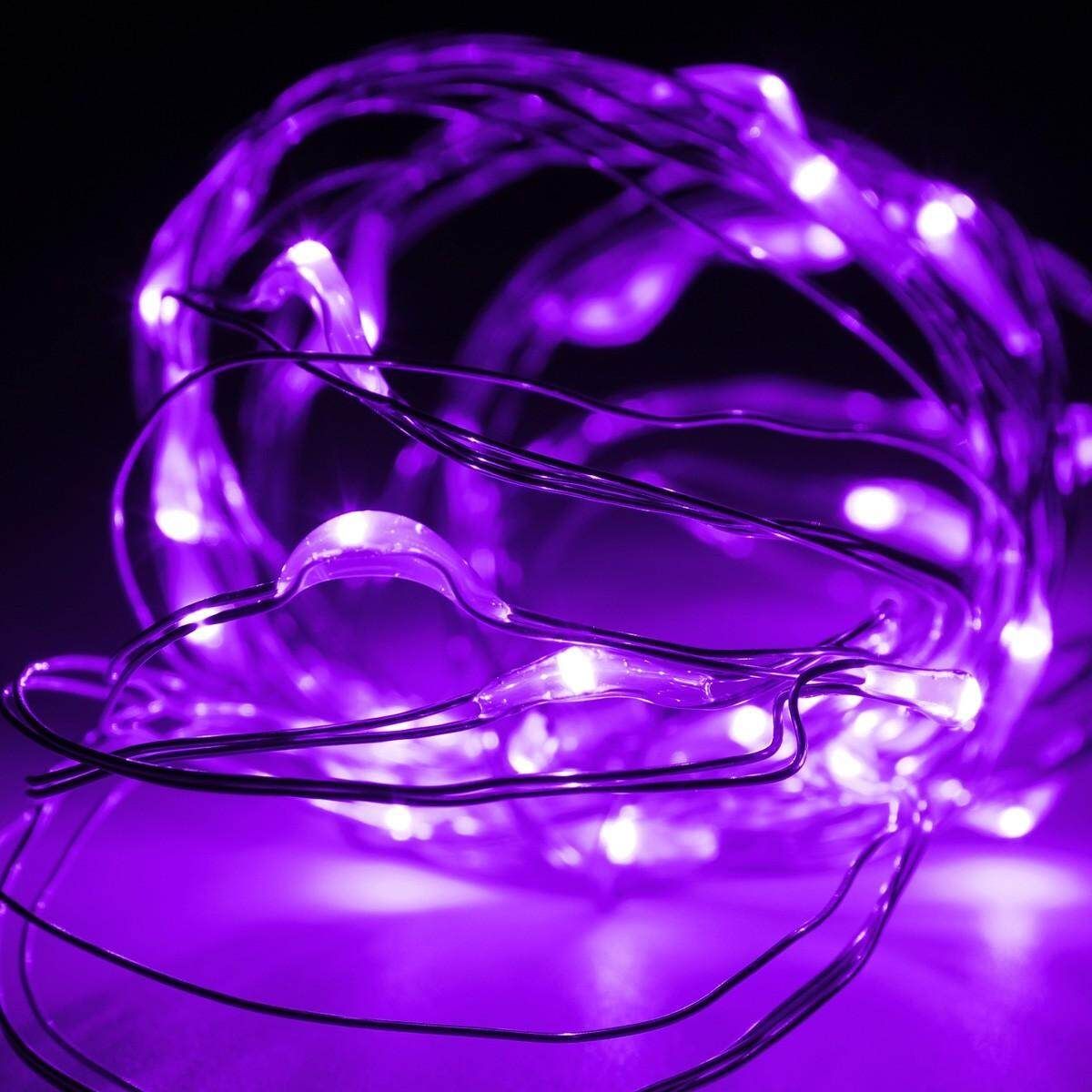 10M Powered Copper Wire String Fairy Xmas Party Lights Waterproof IP65 Purple