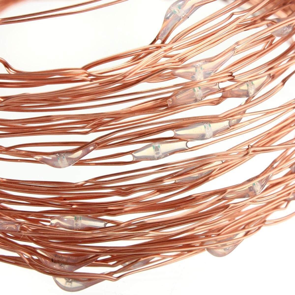 10M Powered Copper Wire String Fairy Xmas Party Lights Waterproof IP65 Purple
