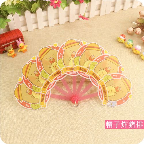 Hand Cute Travel Creature Fan Handheld Pocket Corner Mini Fan Fan 1PC Portable Portable Folding PP Mini
