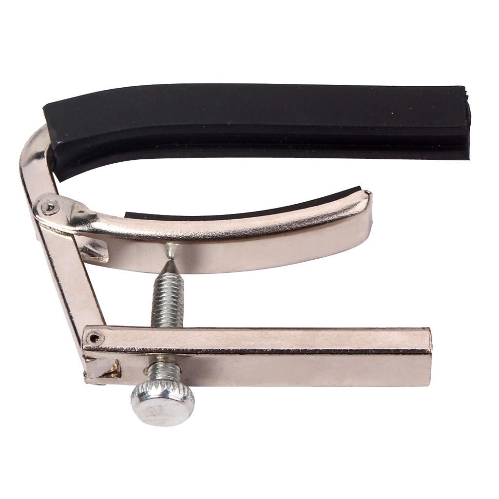 Silver Guitar Parts Capo Capotraste Quick Change Clamp Guitar Tone #2