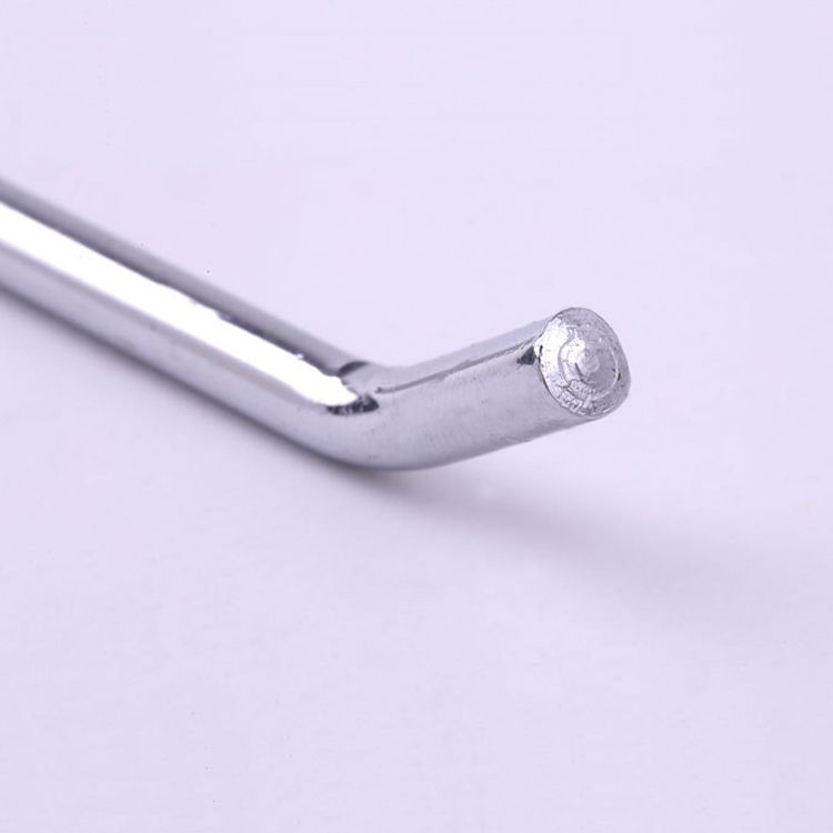 50 PCS 3.5mm Supermarket Iron Grid Shelf Hook, Length: 10cm