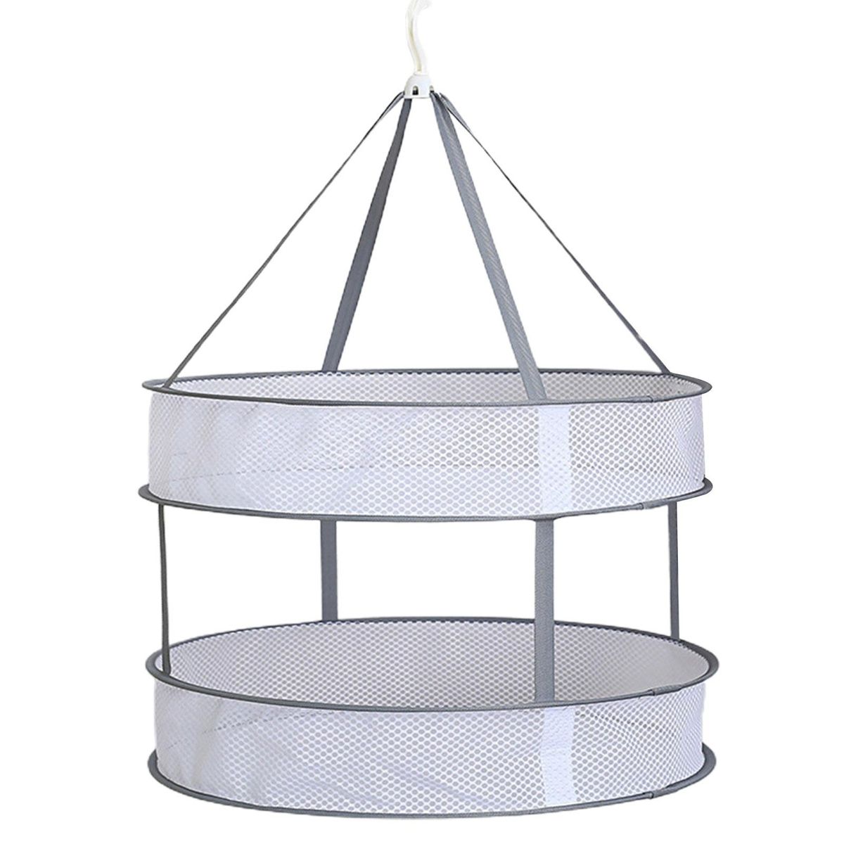Folding Clothes Basket Household Dorm Use Clothes Laundry Drying Basket