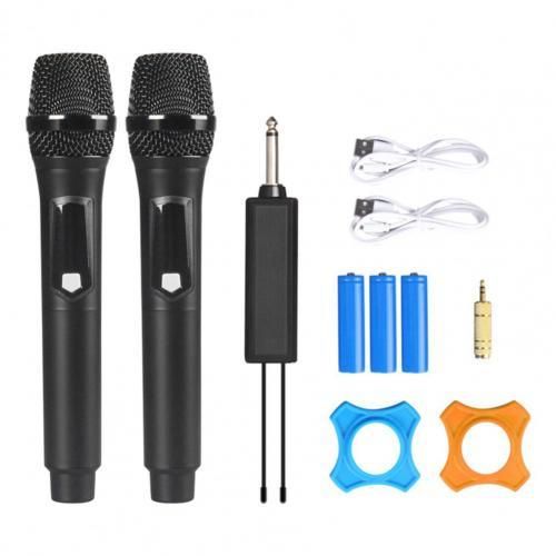 2pcs Debra Mu2 Handheld Microphone Universal Uhf Wireless