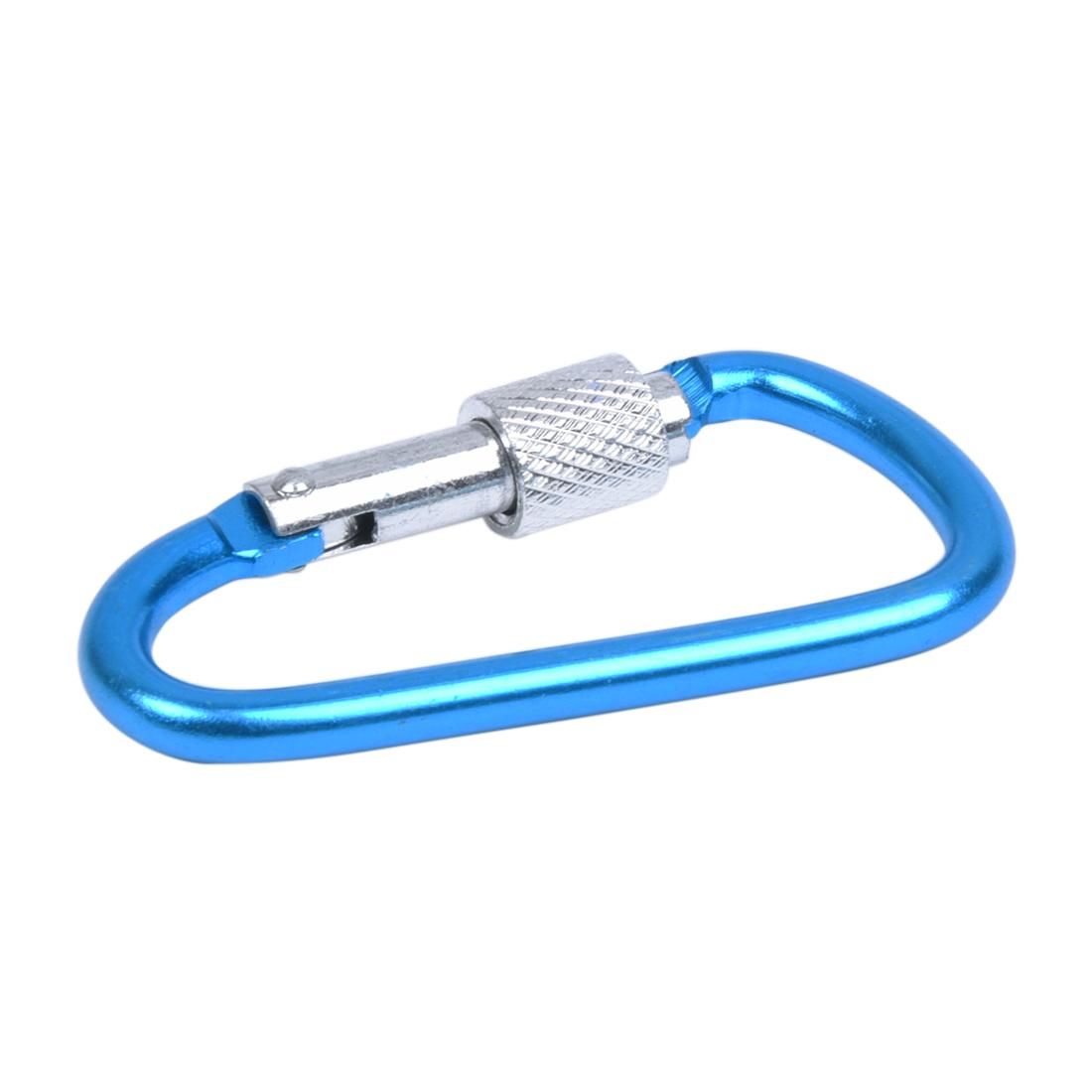 Camping Outdoor D-Ring Carabiner Hook Clip Keychain