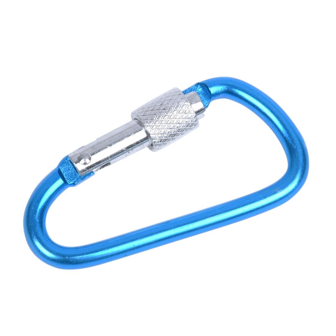 Camping Outdoor D-Ring Carabiner Hook Clip Keychain