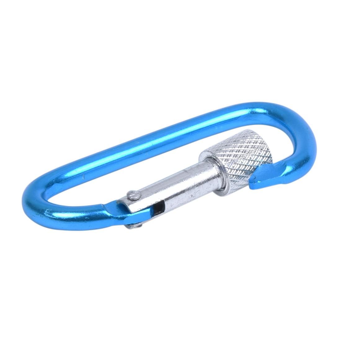Camping Outdoor D-Ring Carabiner Hook Clip Keychain