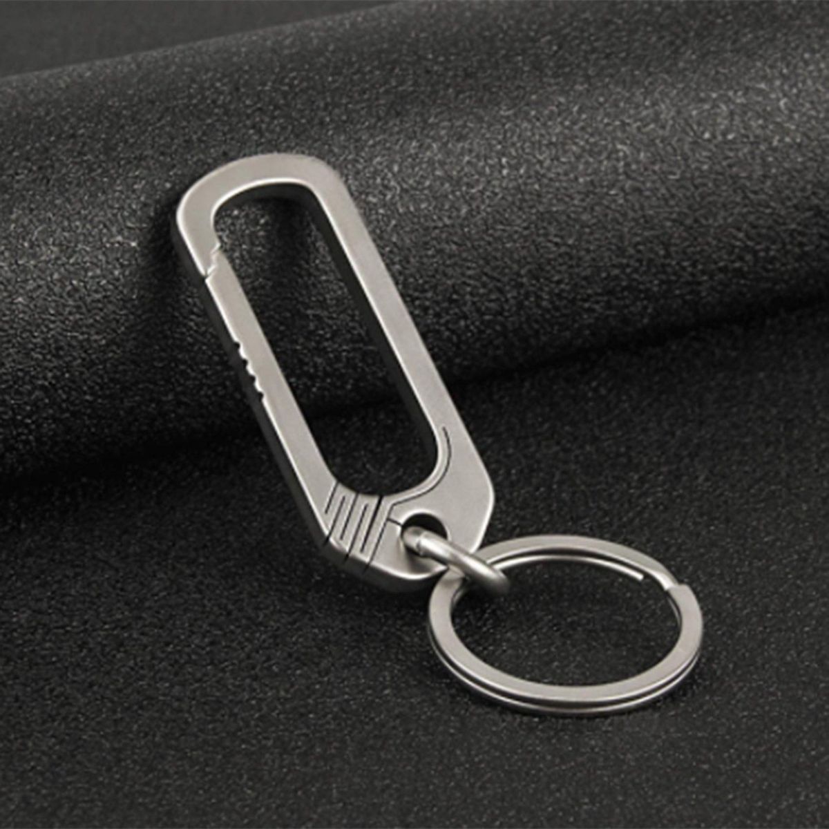 Titanium Buckle Keychain Titanium Alloy Creative Simplicity