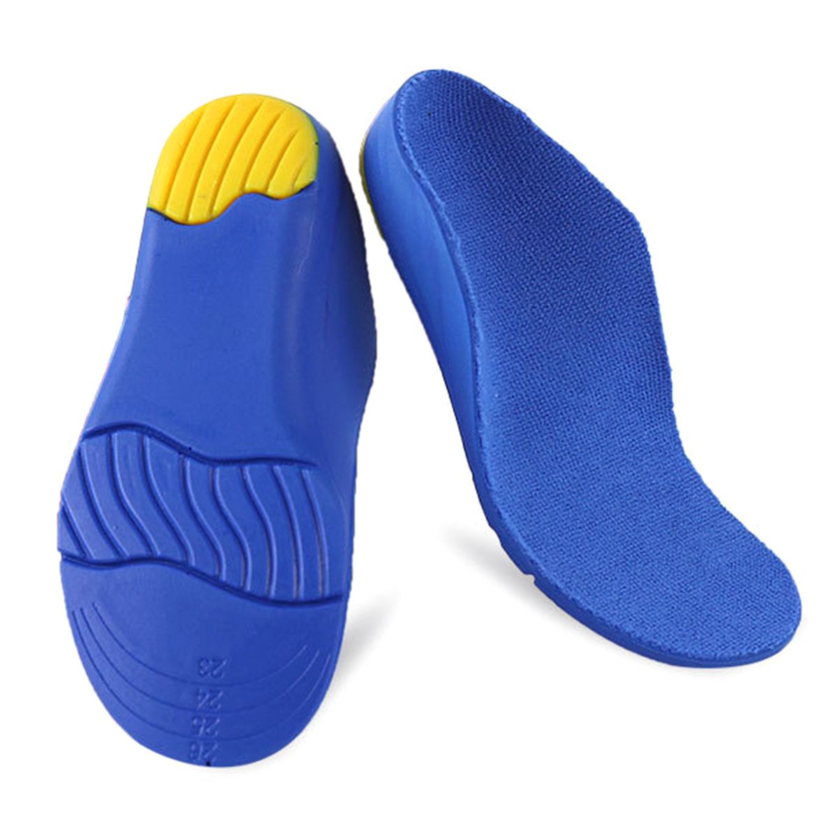 Pair Flat Foot Correction Insoles For Children Arch Support