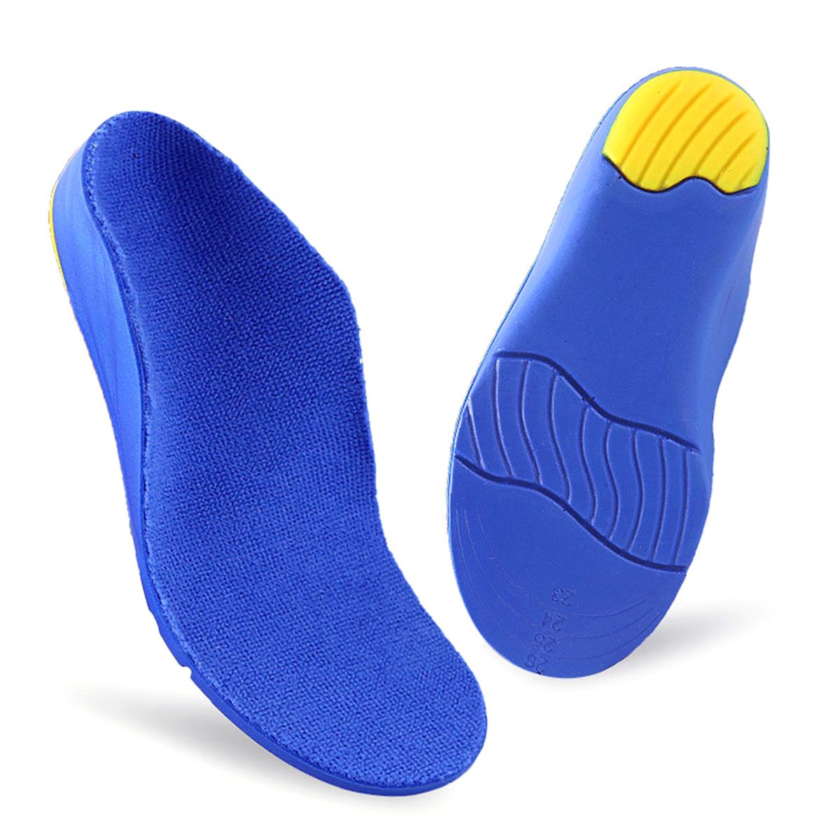 Pair Flat Foot Correction Insoles For Children Arch Support