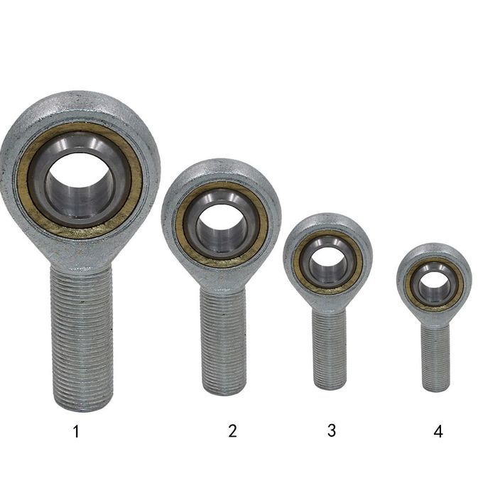 Metal Male Tie Rod End Link Miniature Rose Joint Threaded Bolt 6