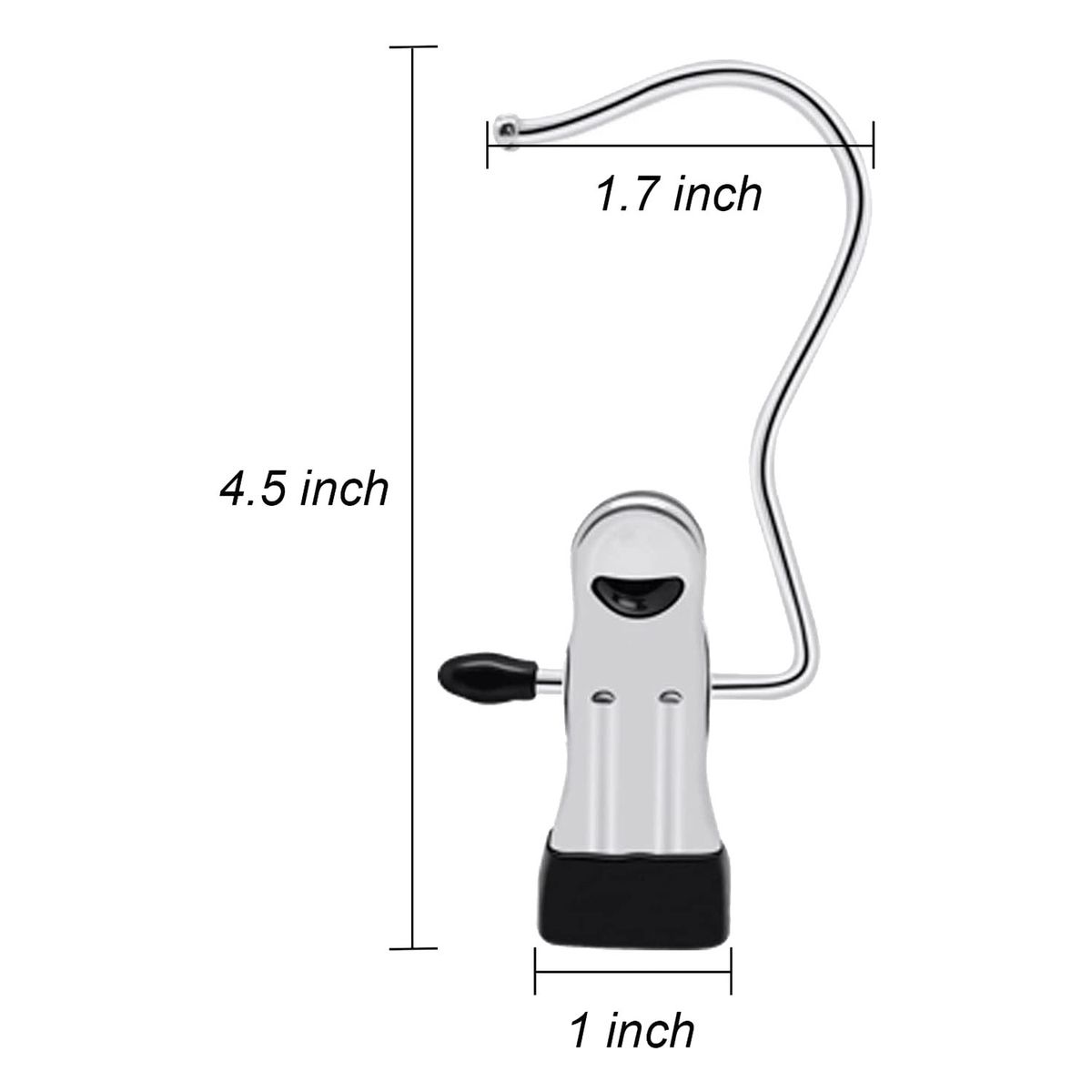 20 Pack Laundry Hooks With Clips