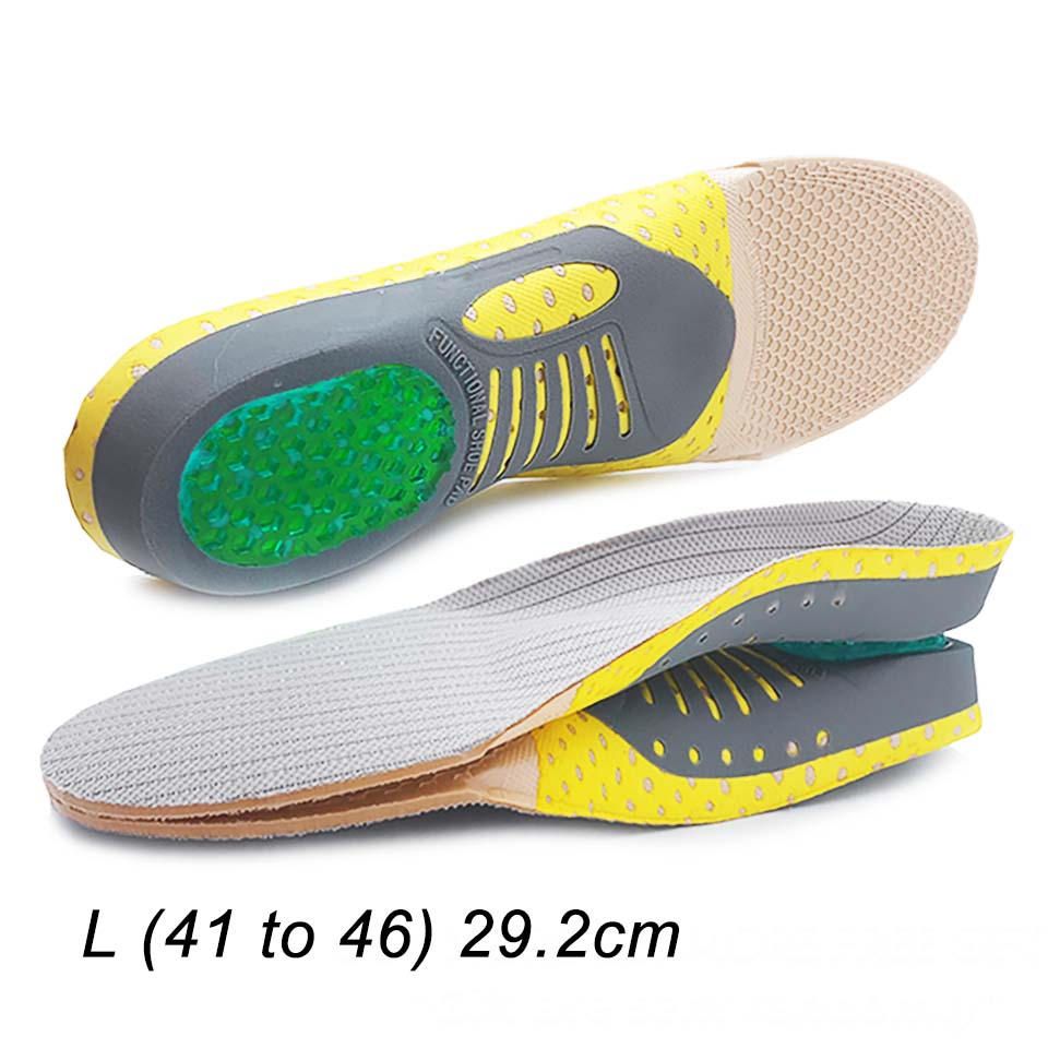 Orthopedic Insoles Orthotics Flat Foot Health Sole Pad For Shoes Insert Arch Support Pad For Plantar Fasciitis Feet Care Insoles L (41 To 46)