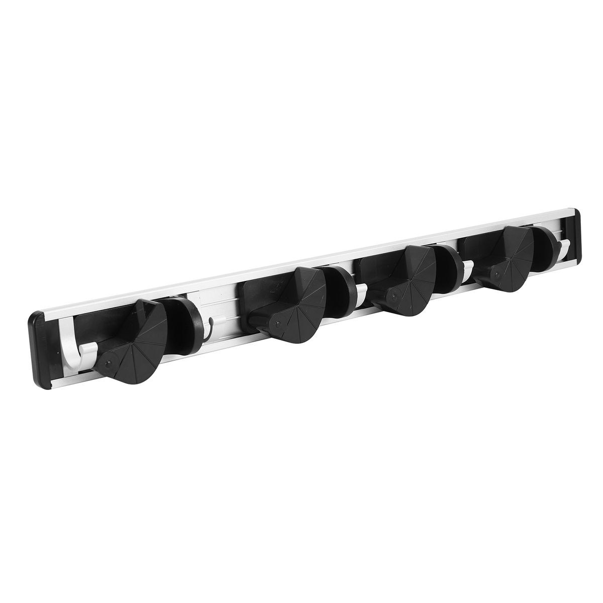 Mop Broom Holder Wall Mount Metal Pantry Organization And