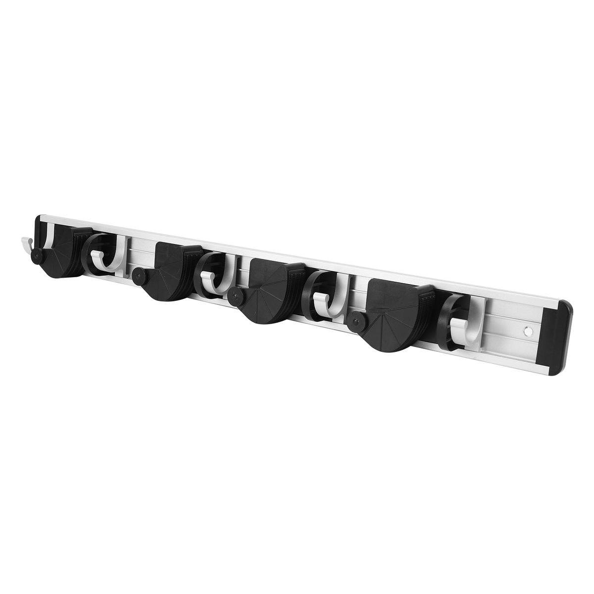 Mop Broom Holder Wall Mount Metal Pantry Organization And
