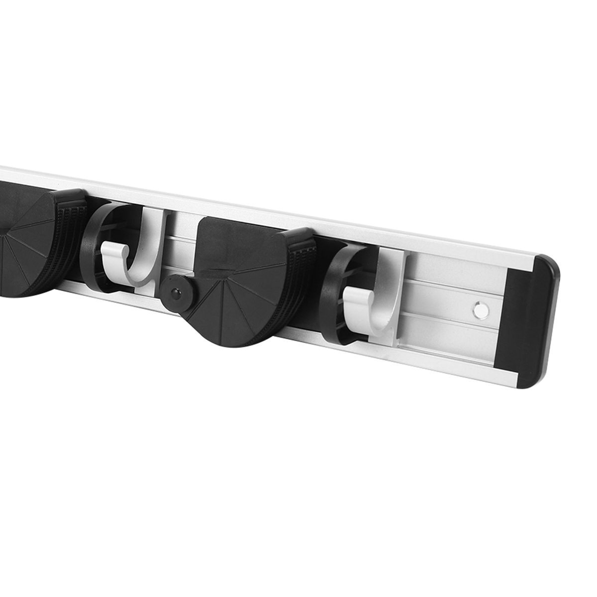 Mop Broom Holder Wall Mount Metal Pantry Organization And