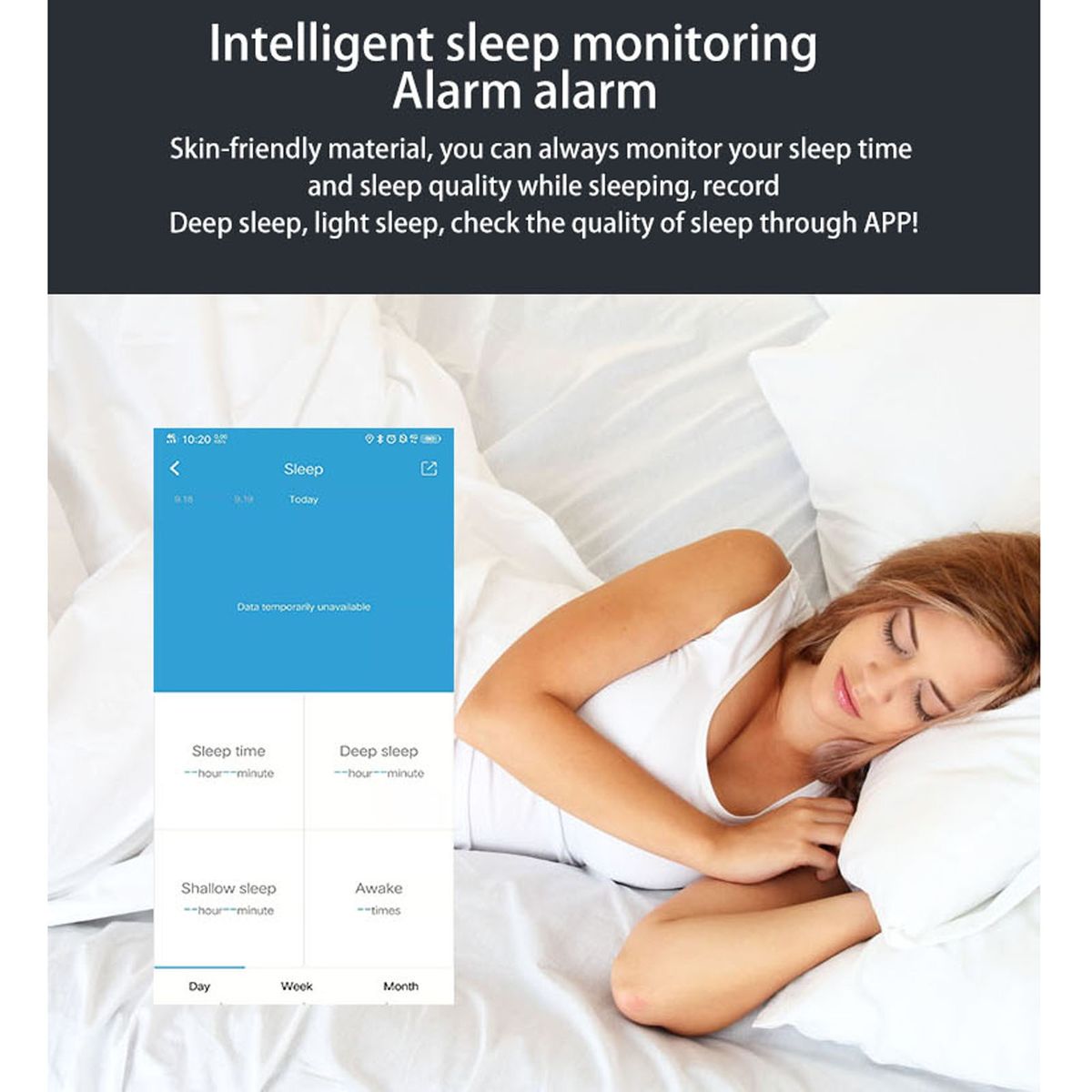 Color Screen IP67 Waterproof Smart Bracelet, Support Sleep Monitor / Heart Rate Monitor / Blood Pressure Monitor(Red)