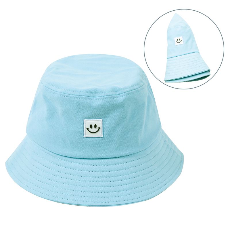 Women Hat Fisherman Smiley Face Sunbonnet Bucket Beach Cap