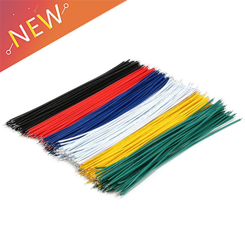 100pcsLot 1007-24AWG Tin-Plated Solder Cable 24AWG 15cm