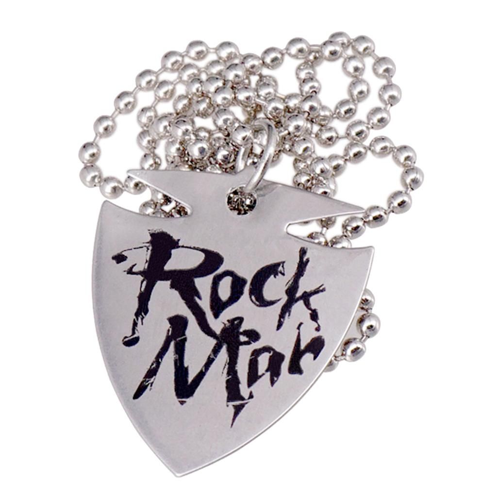 Creative Guitar Pick Necklace Pick Pendant For Boys, Father, Boyfriend