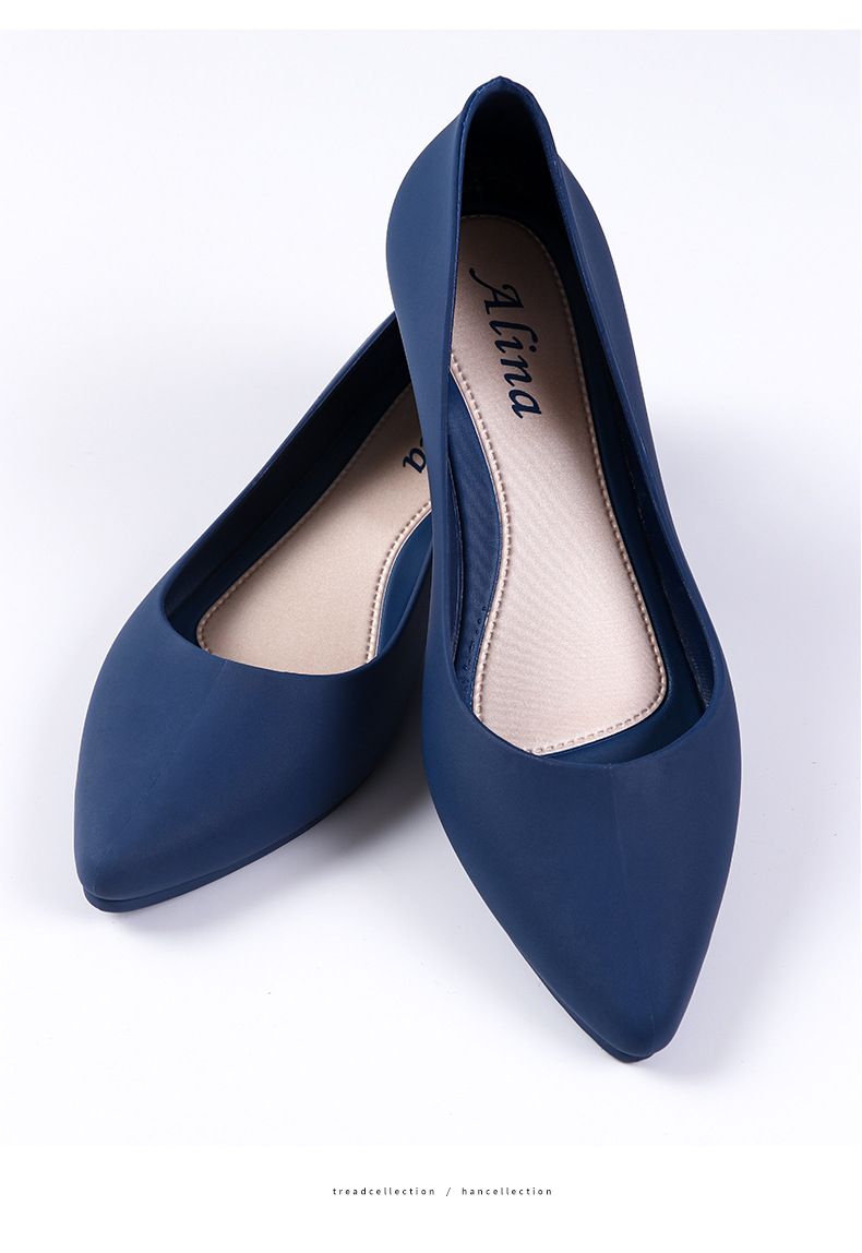 Women Sandals Wedge Heel Anti-slip Pointed Waterproof Shoes