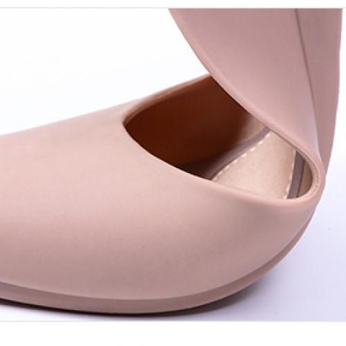 Women Sandals Wedge Heel Anti-slip Pointed Waterproof Shoes