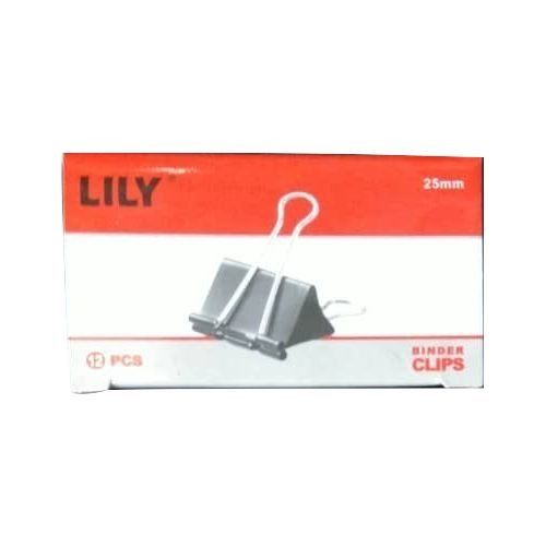 25mm Stainless Steel Binder Clips (12 Pieces In 1 Pack)