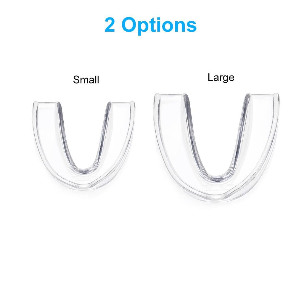 Mouth Guard for Teeth Grinding with Storage Case 2PCS Mouthguard Moldable Night Guards for Anti Teeth Grinding