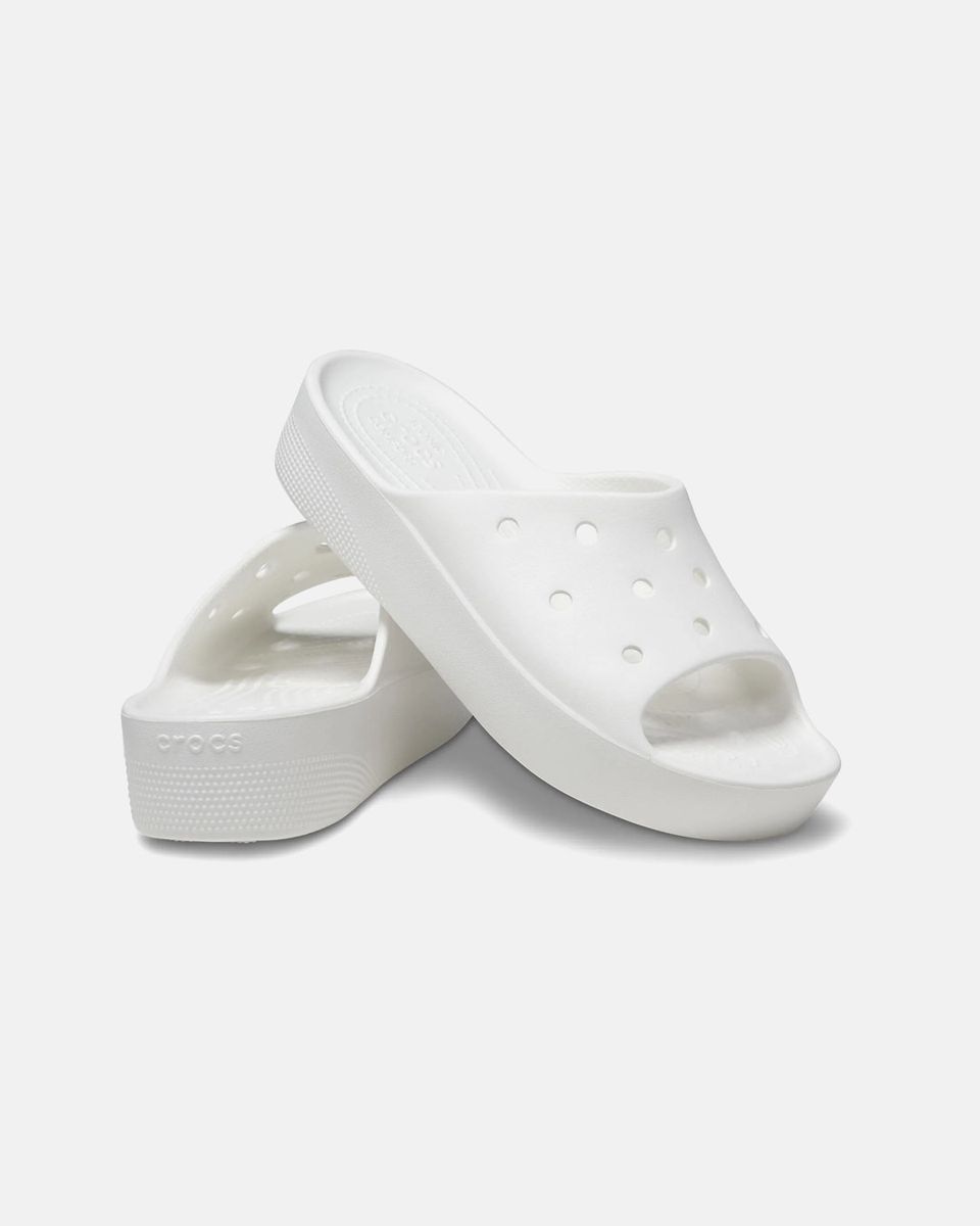 Classic Platform Slide In White