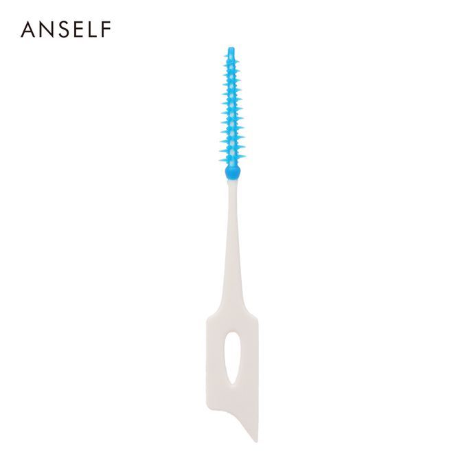 Anself 40pcs Double-ended Toothpick Soft Silicone Tooth