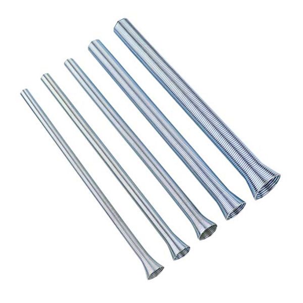 5pcs Spring Pipe Bender Aluminium Tube Bending Tools Tube Bender 5/8" 2/1" MAL999