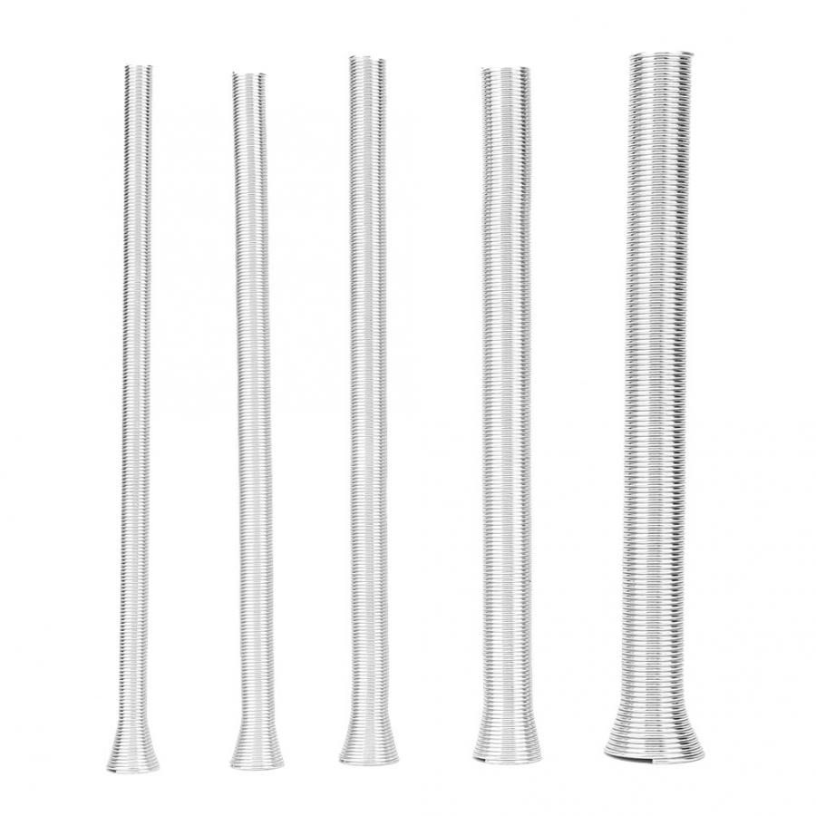 5Pcs 21cm Elastic Steel Curve Spring Tube Bender PVC Electrical Wire Bending Pipe Man