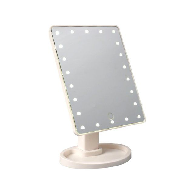 Beauty Make Up Illuminated Desktop Stand Mirror 20 Led