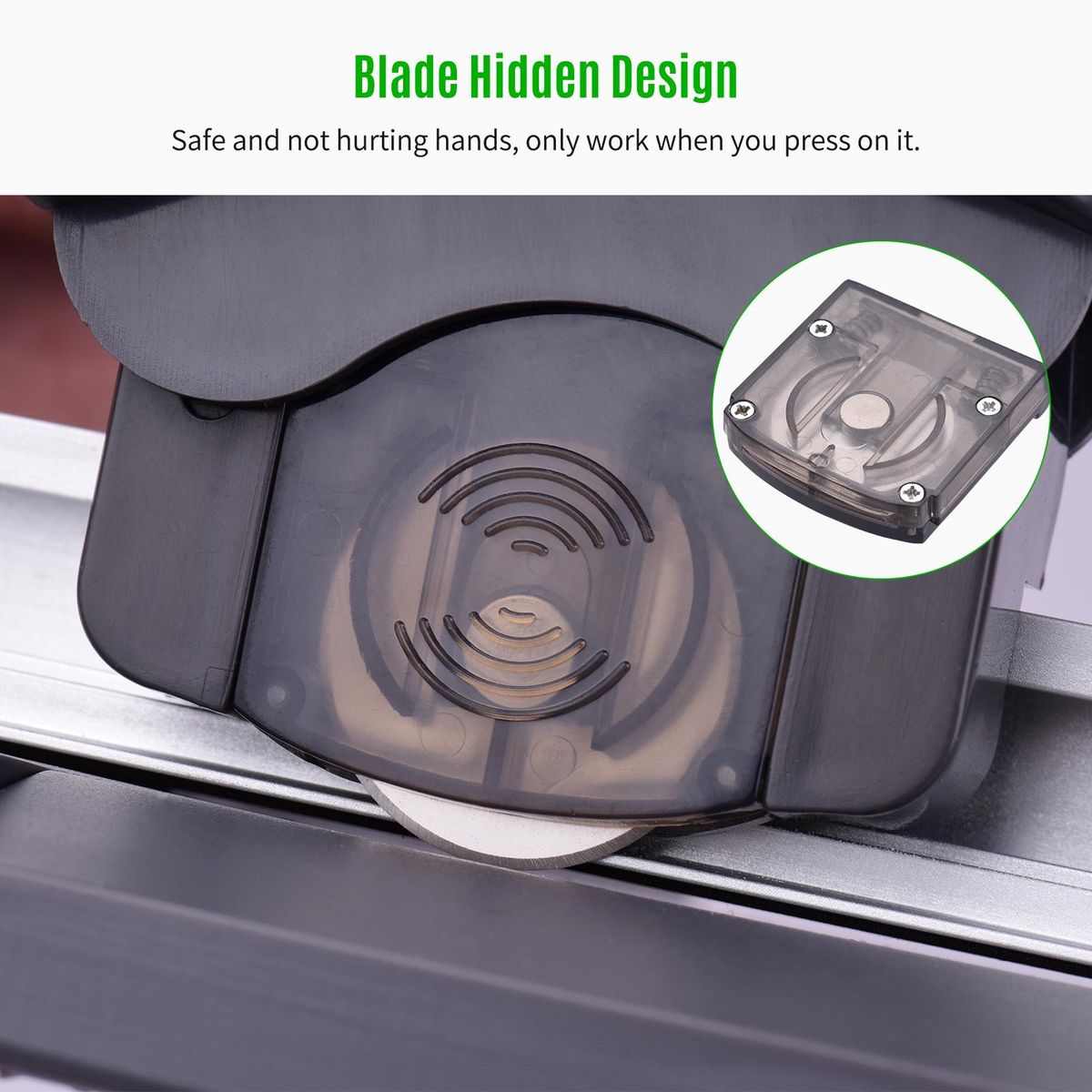 JIELISI Paper Trimmer Replacement Blades Refill Security Safeguard Design Craft Paper Photo Picture Card Cutting for 959-3 A4 Paper Cutter, Straight Rotary Blades