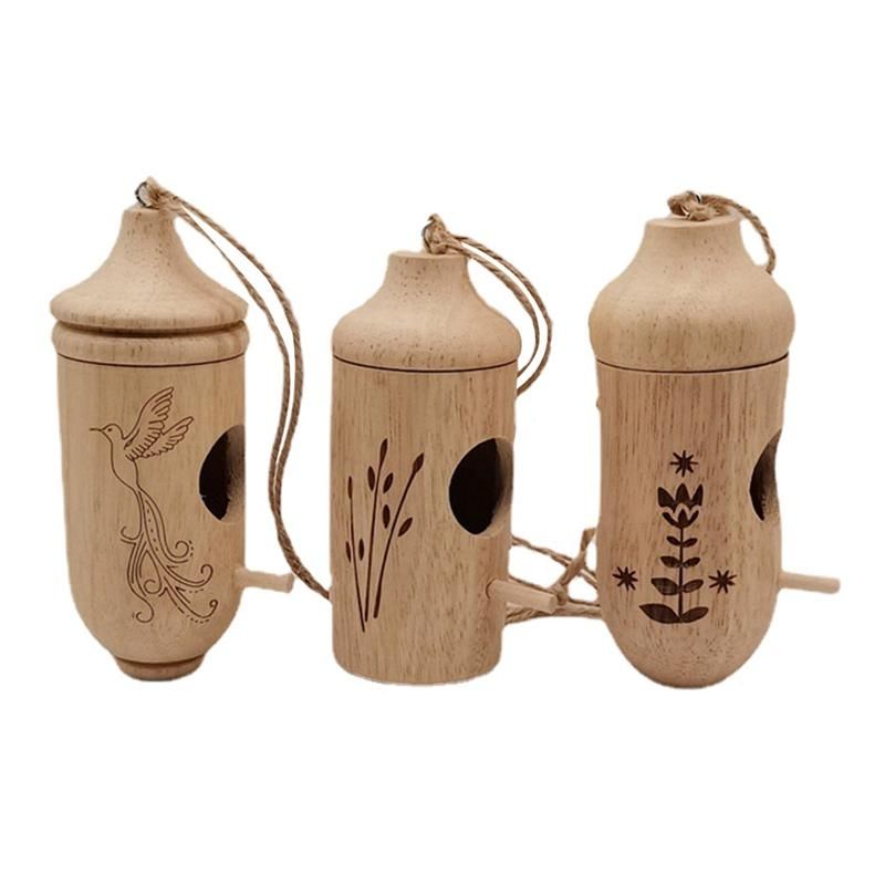 3Pcs Detachable bird Houses Wooden bird Houses for Outside